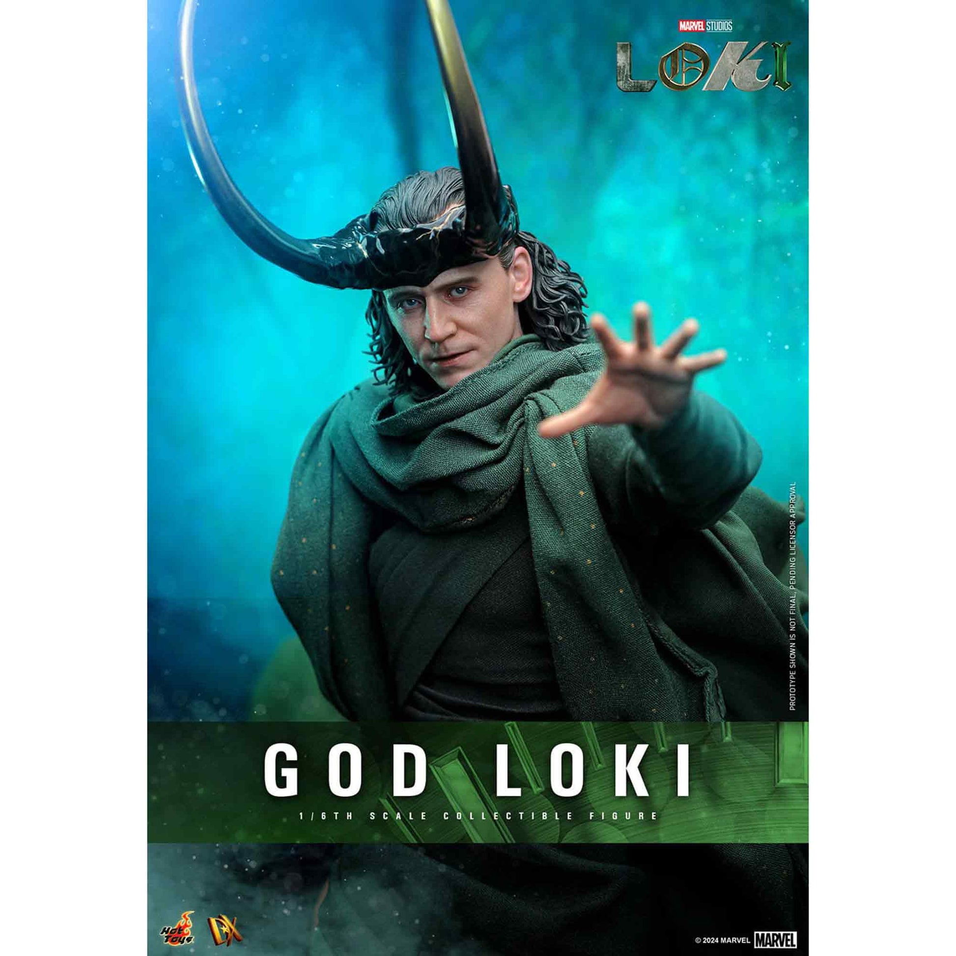Hot Toys: Marvel - DX Series - God Loki - Collector Edition -Actionfigur 1/6 - 31 cm