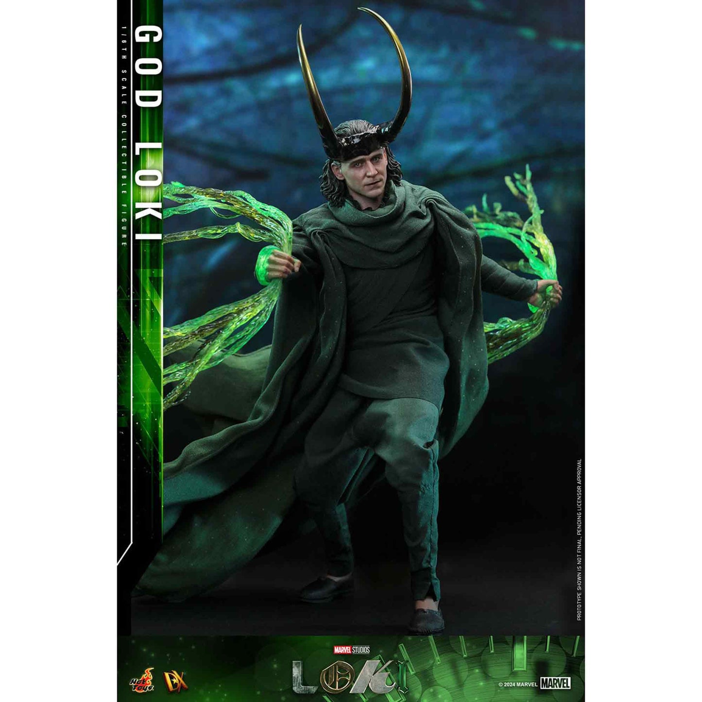 Hot Toys: Marvel - DX Series - God Loki - Collector Edition -Actionfigur 1/6 - 31 cm