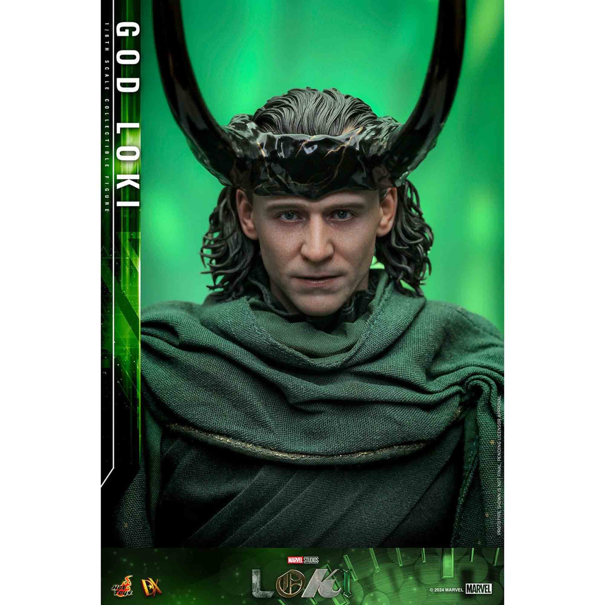 Hot Toys: Marvel - DX Series - God Loki - Collector Edition -Actionfigur 1/6 - 31 cm
