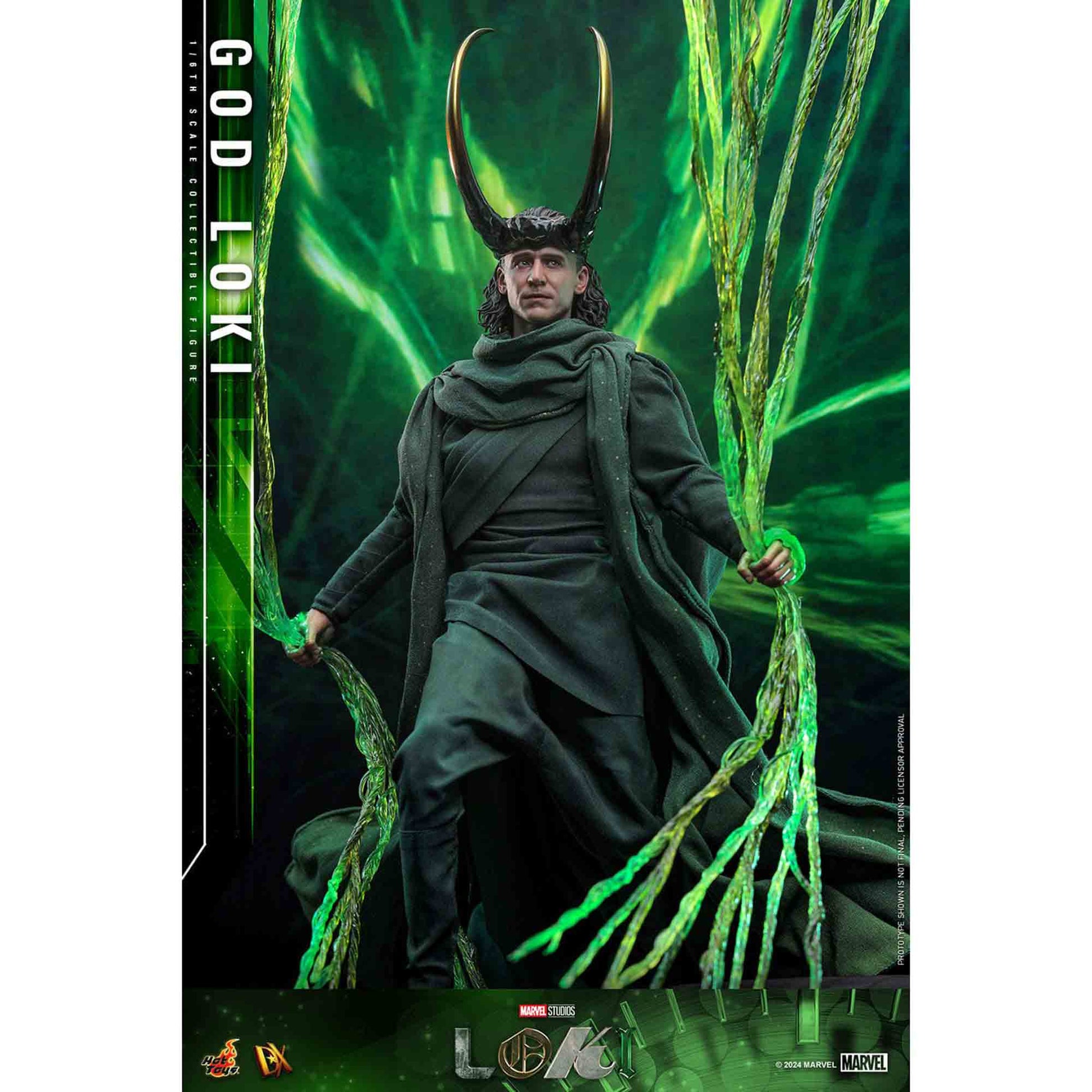 Hot Toys: Marvel - DX Series - God Loki - Collector Edition -Actionfigur 1/6 - 31 cm