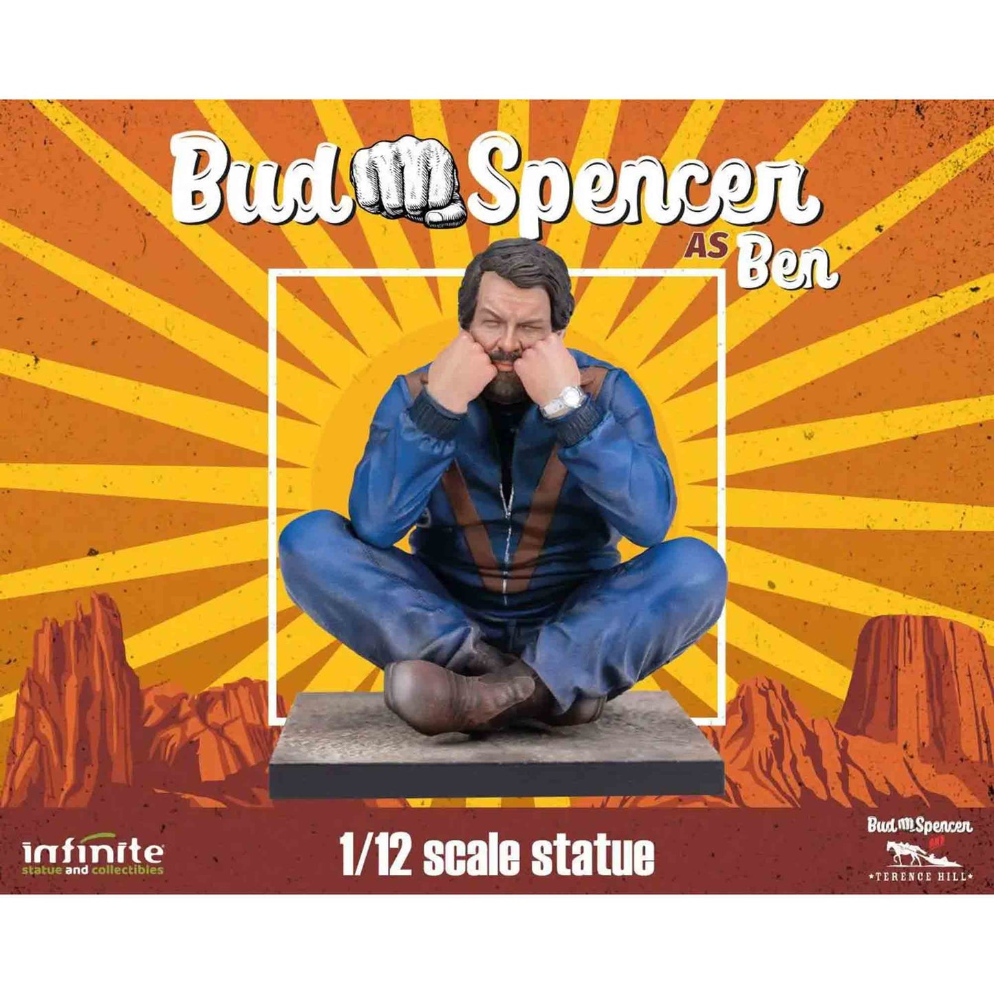 Infinite Statue: Bud Spencer As Ben - Statue 1/12 - 8.5 cm