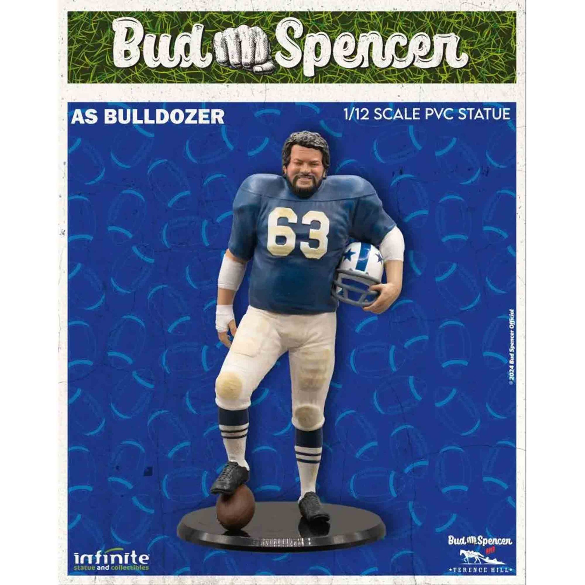 Infinite Statue: Bud Spencer As Bulldozer -Statue 1/12 - 16 cm