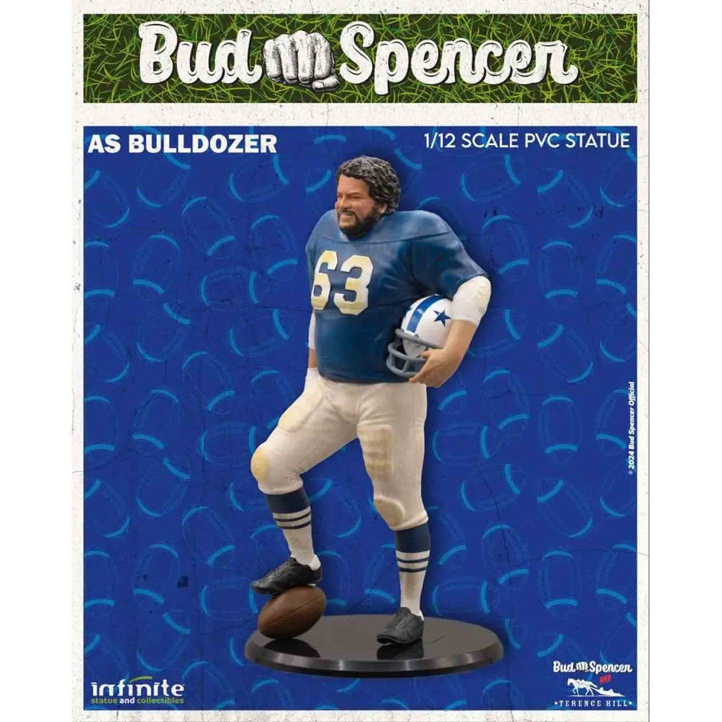 Infinite Statue: Bud Spencer As Bulldozer -Statue 1/12 - 16 cm