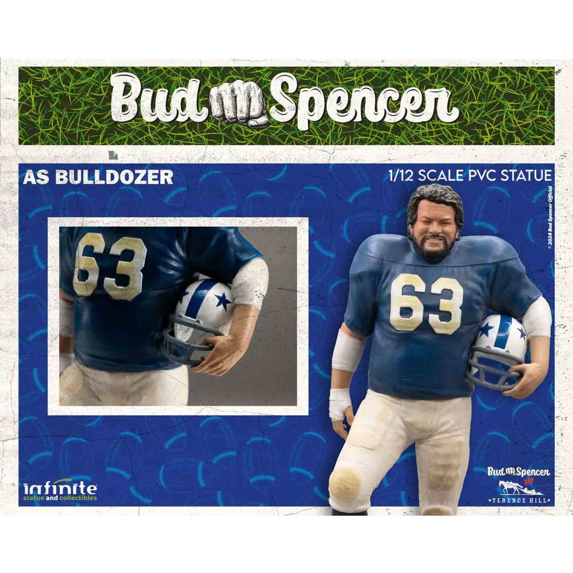 Infinite Statue: Bud Spencer As Bulldozer -Statue 1/12 - 16 cm