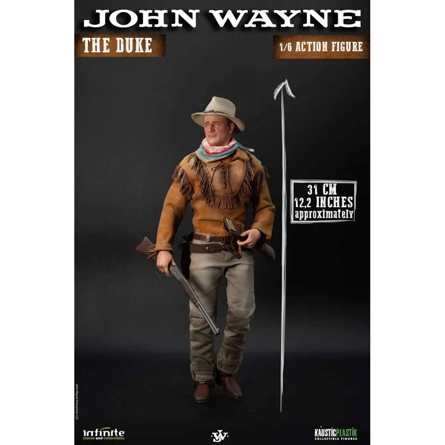 Infinite Statue: John Wayne - The Duke - Standard Version - Actionfigur 1/6 - 31 cm
