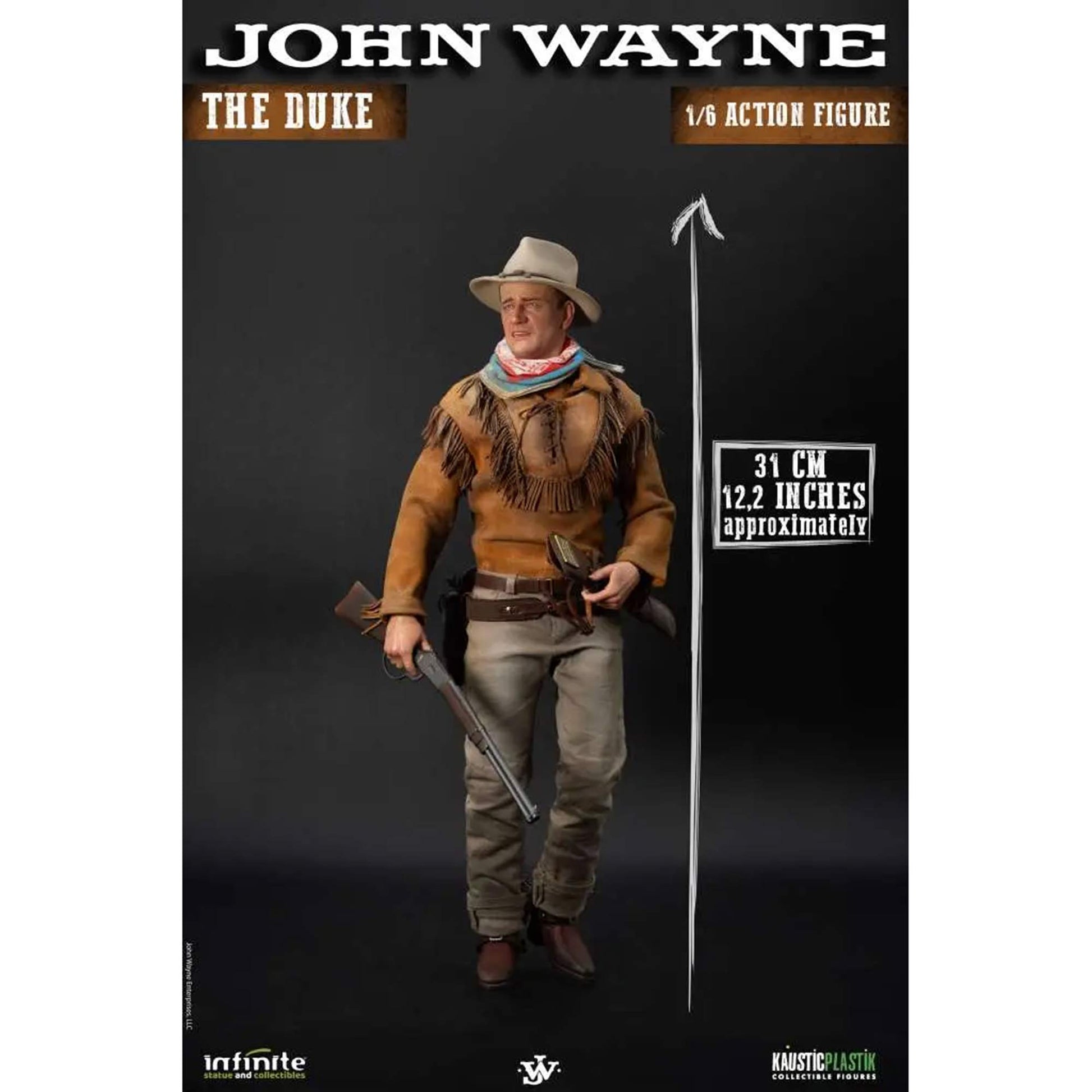 Infinite Statue: John Wayne - The Duke - Standard Version - Actionfigur 1/6 - 31 cm