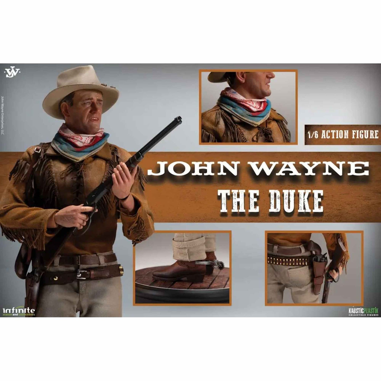 Infinite Statue: John Wayne - The Duke - Standard Version - Actionfigur 1/6 - 31 cm