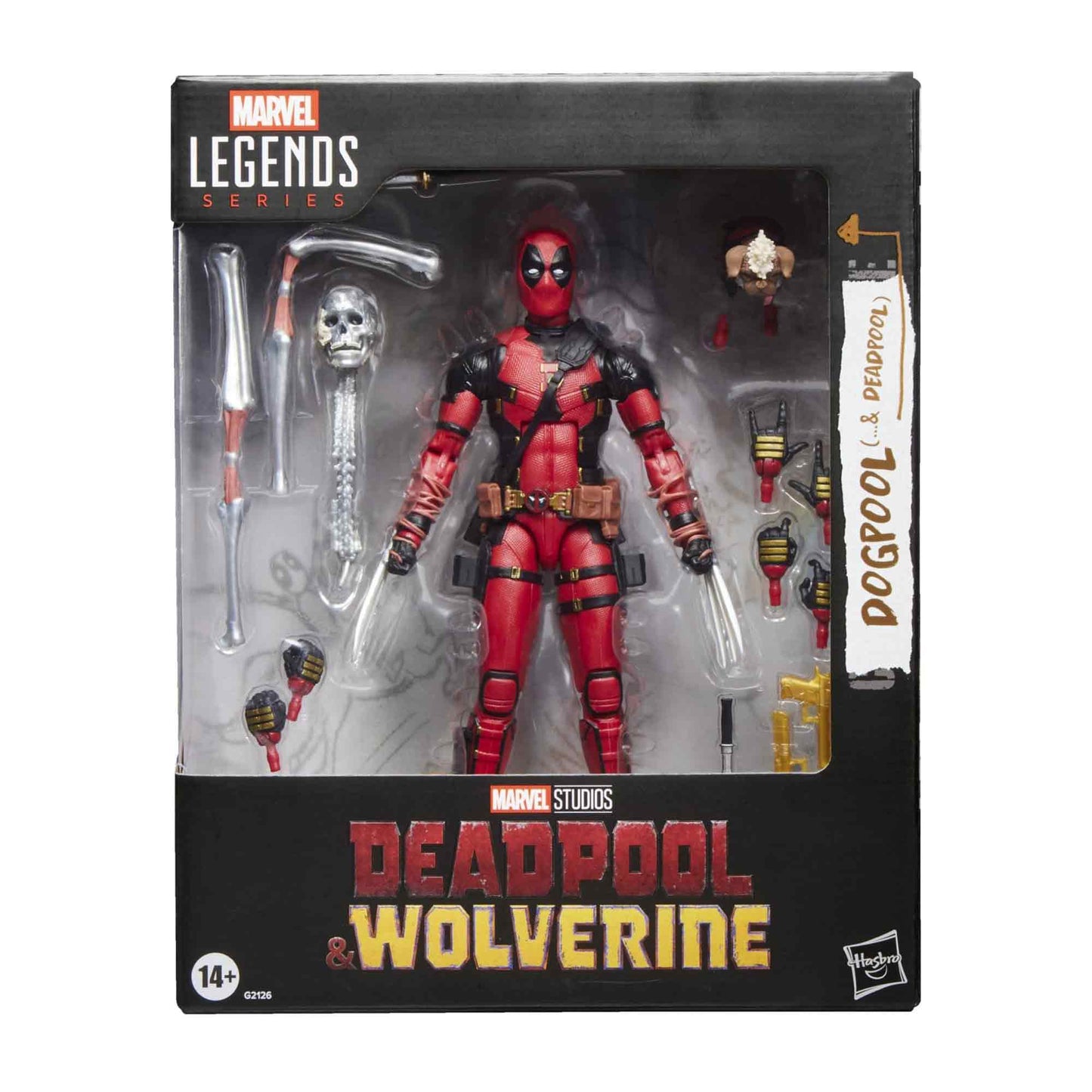 Marvel Legends: Deadpool & Wolverine - Deadpool und Dogpool - Actionfigur - G2126 - 15 cm