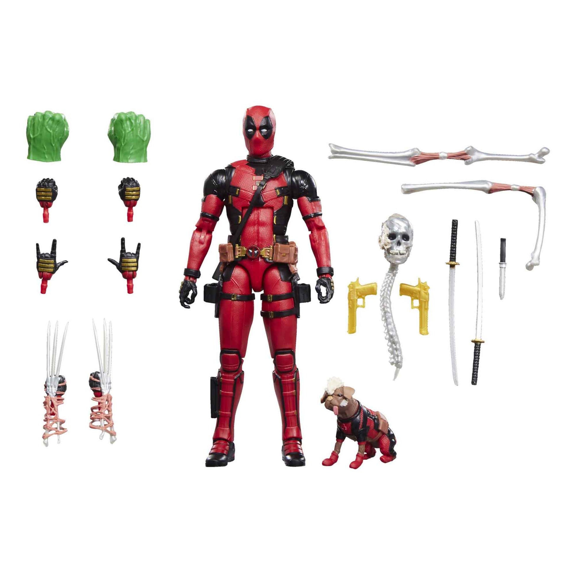 Marvel Legends: Deadpool & Wolverine - Deadpool und Dogpool - Actionfigur - G2126 - 15 cm