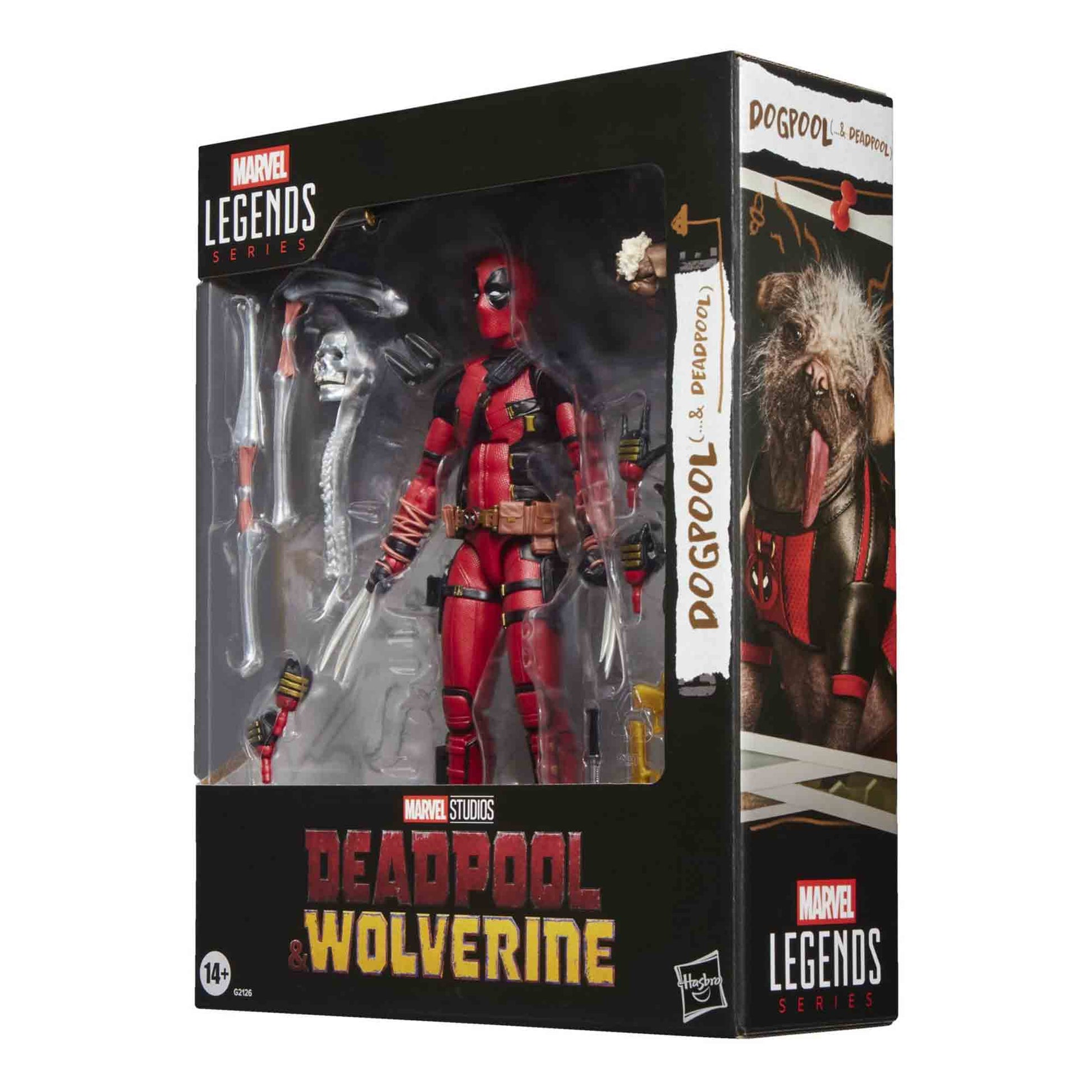 Marvel Legends: Deadpool & Wolverine - Deadpool und Dogpool - Actionfigur - G2126 - 15 cm