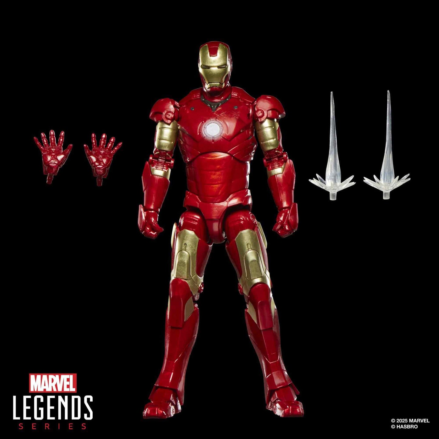 Marvel Legends: Marvel Studios - Iron Man Mark III - Actionfigur - G2055 - 15 cm