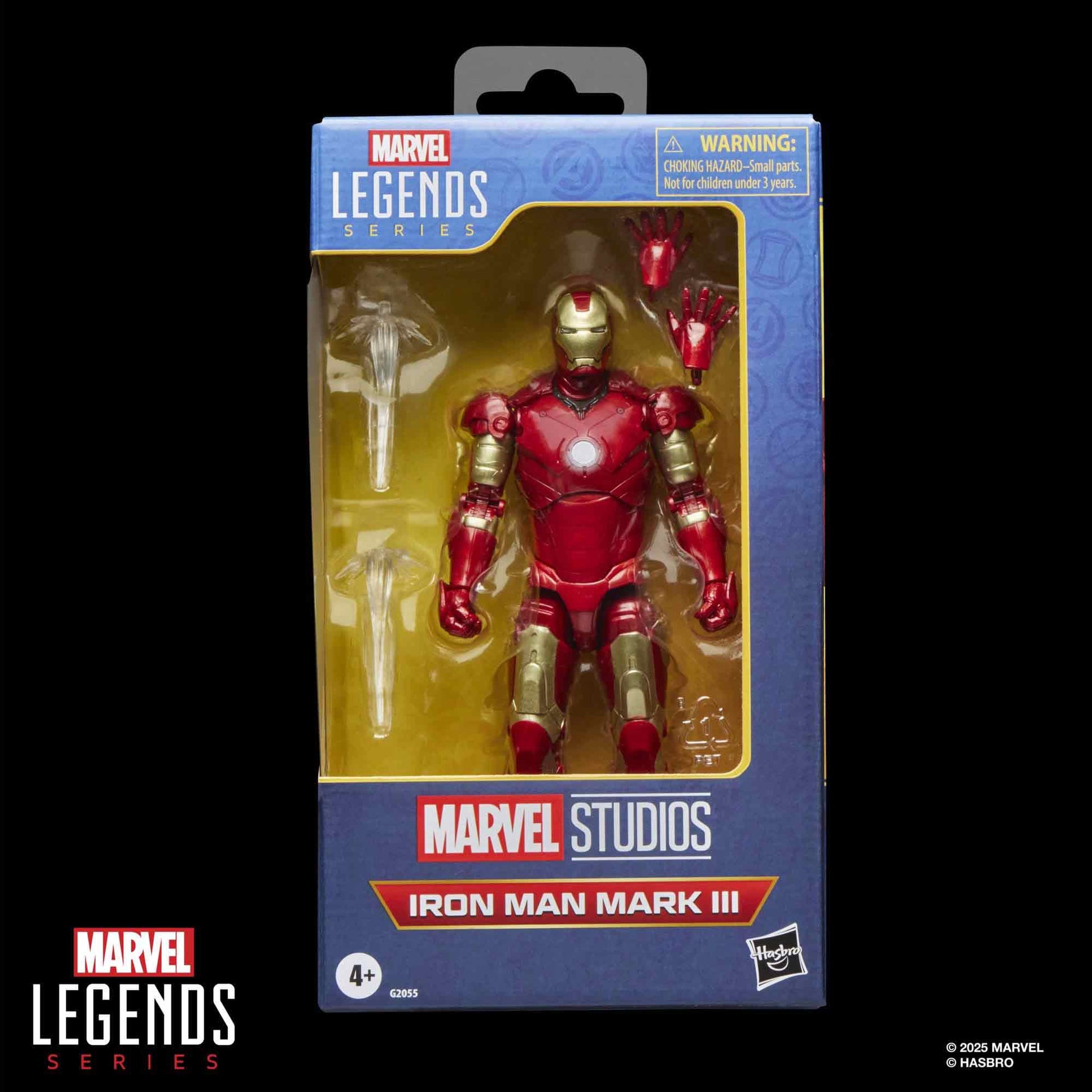 Marvel Legends: Marvel Studios - Iron Man Mark III - Actionfigur - G2055 - 15 cm