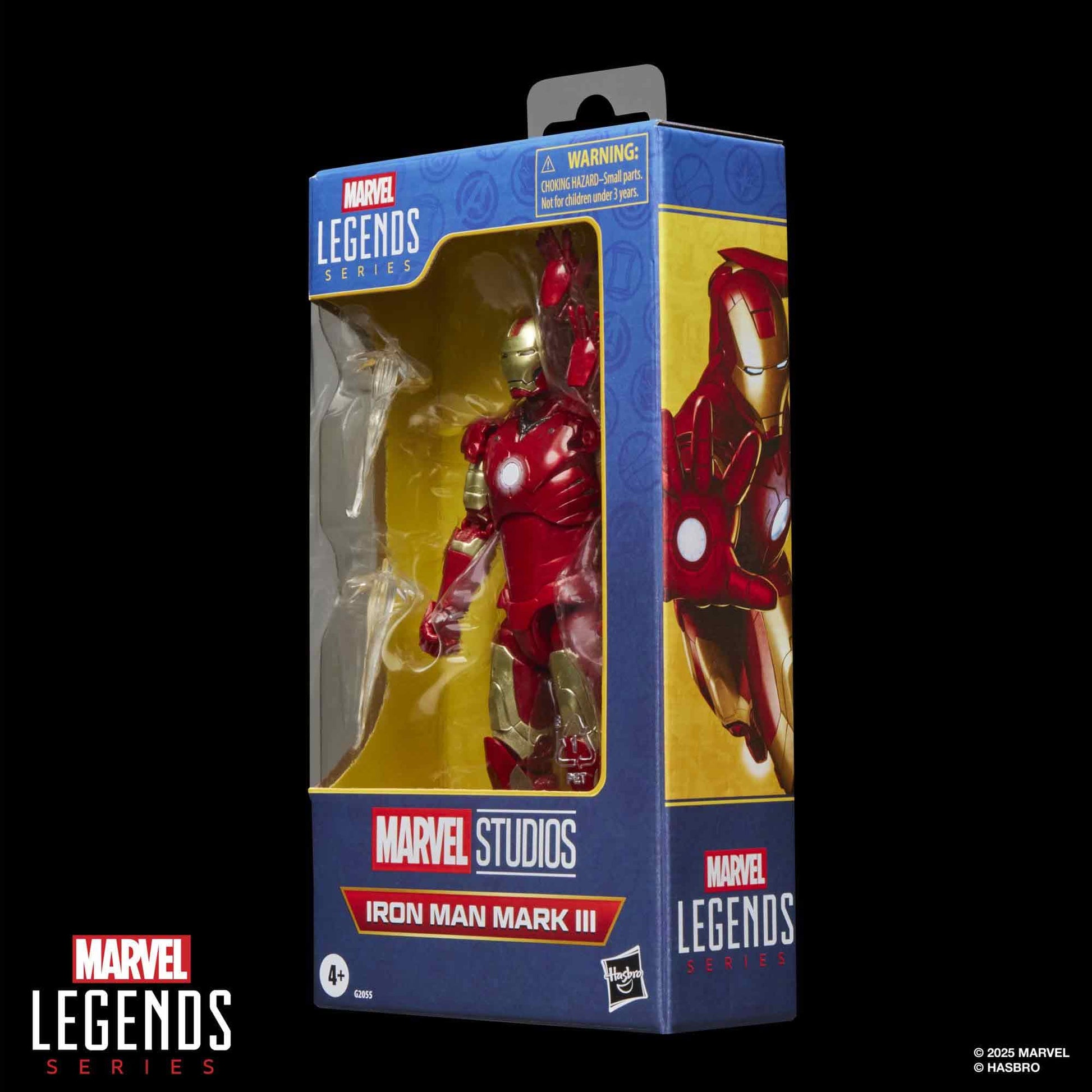 Marvel Legends: Marvel Studios - Iron Man Mark III - Actionfigur - G2055 - 15 cm