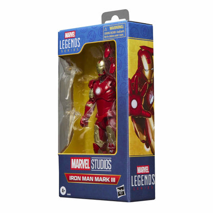 Marvel Legends: Marvel Studios - Iron Man Mark III - Actionfigur - G2055 - 15 cm
