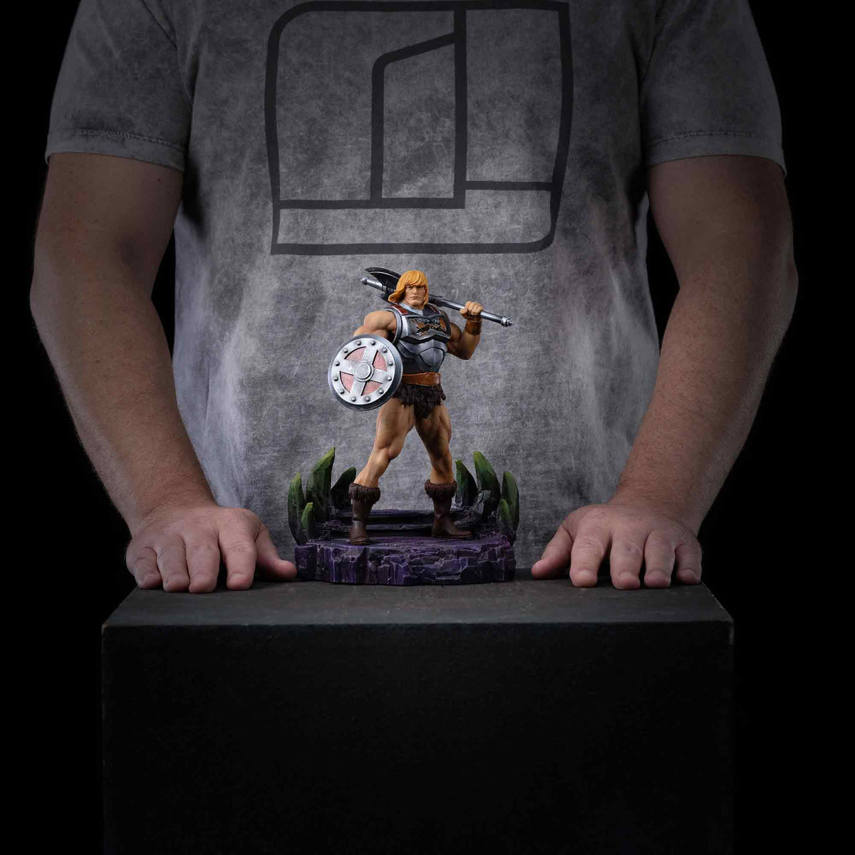 Masters of the Universe: He-Man Battle Armor Version (Exclusive) - Art Scale Statue 1/10 (23 cm)