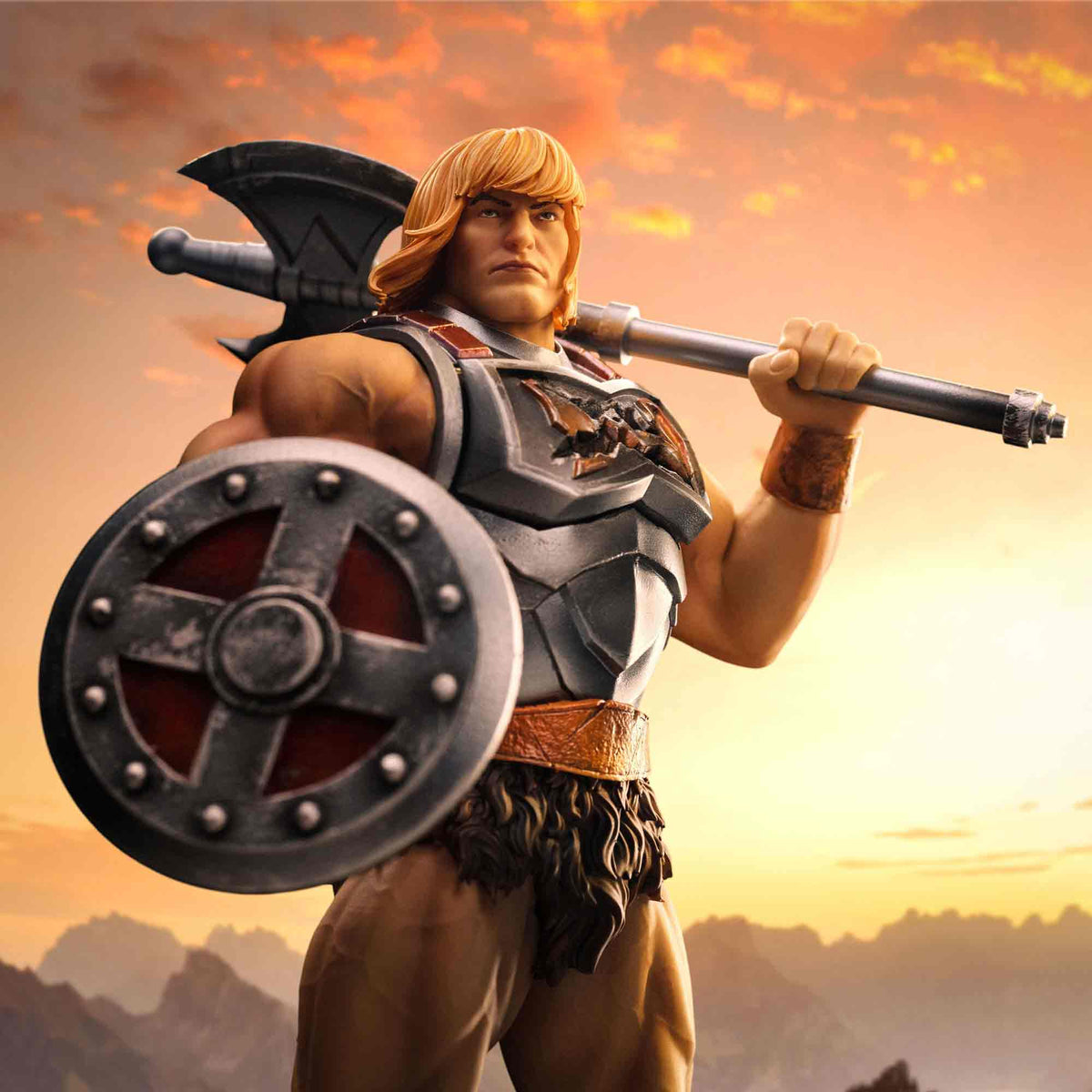 Masters of the Universe: He-Man Battle Armor Version (Exclusive) - Art Scale Statue 1/10 (23 cm)