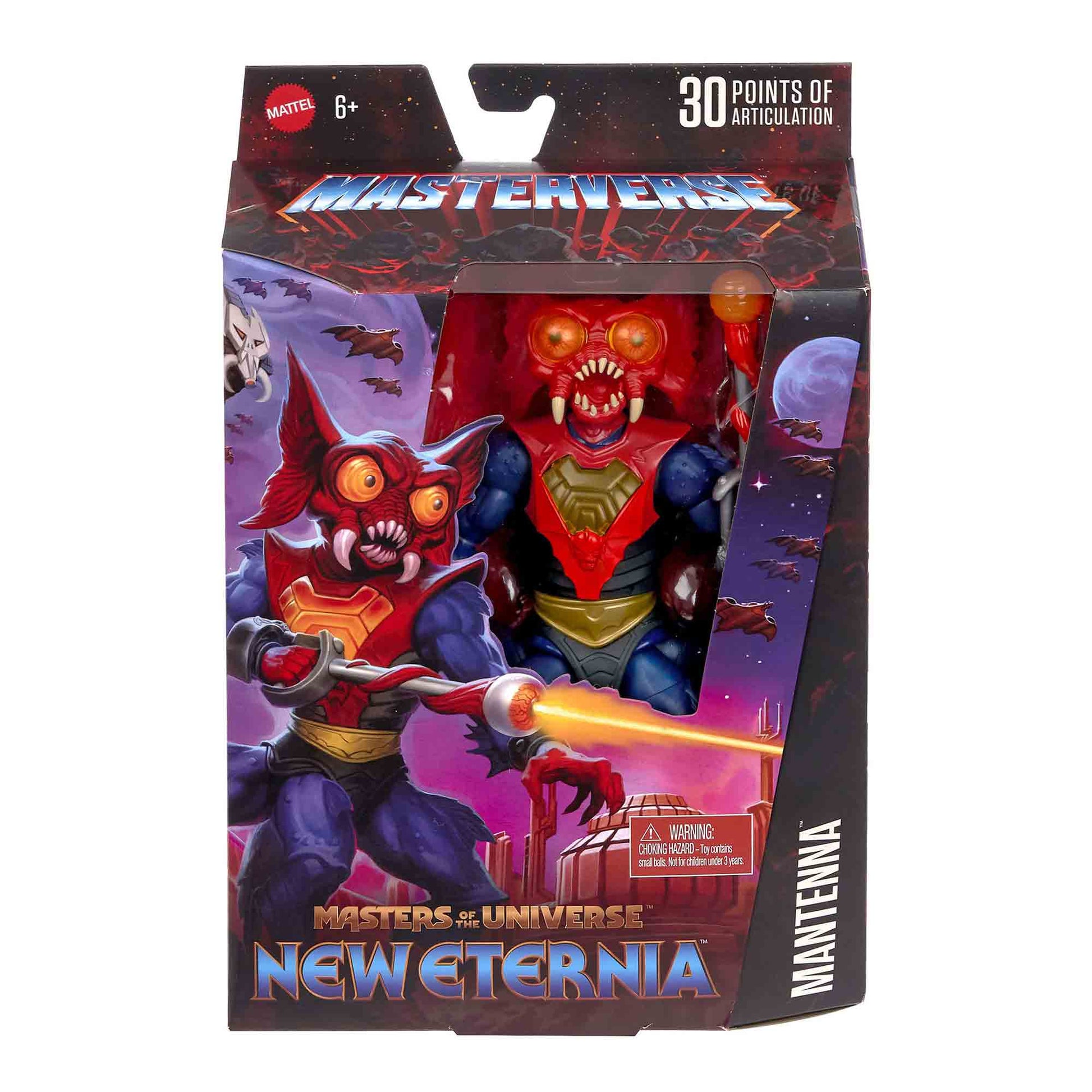Masters of the Universe: Mantenna - New Eternia Masterverse Actionfigur - JHJ81 - 18 cm