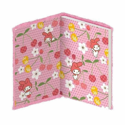 My Melody: Sanrio Cherry Blossom Plüsch-Notizbuch