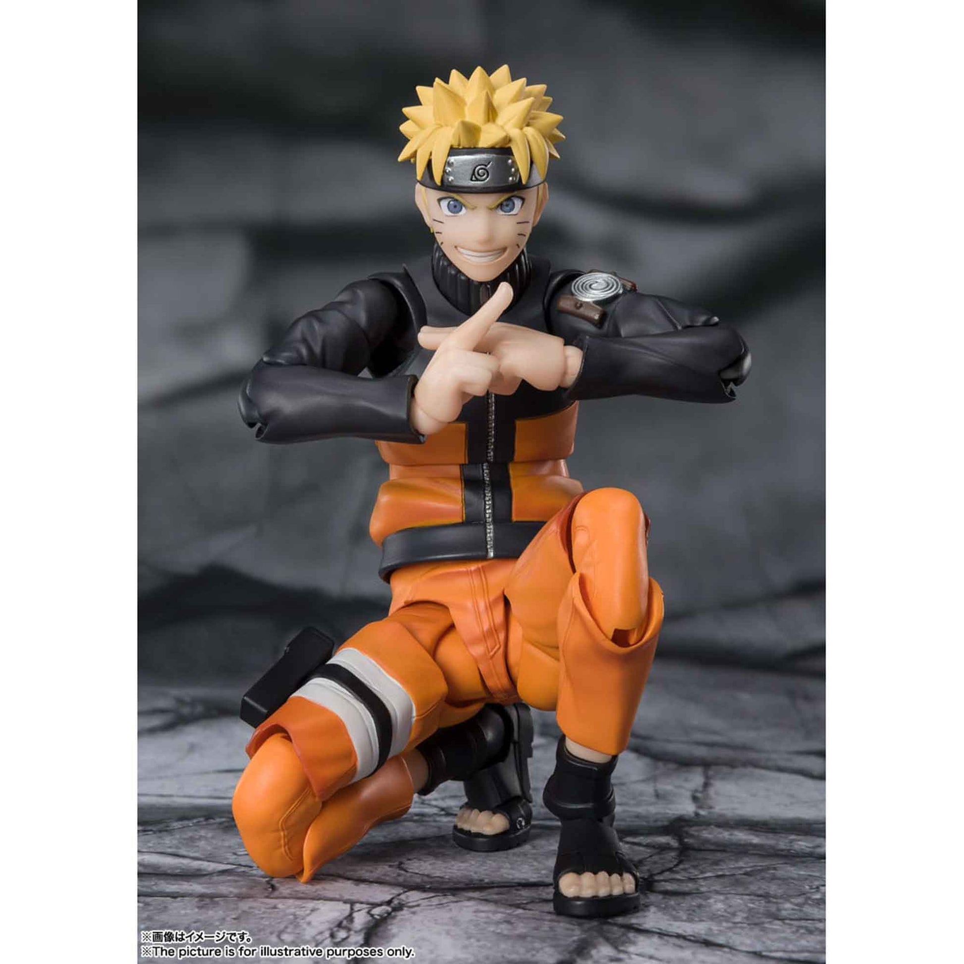 Naruto: Naruto Uzumaki (The Jinchuuriki Entrusted with Hope) - S.H. Figuarts - Actionfigur - 15 cm