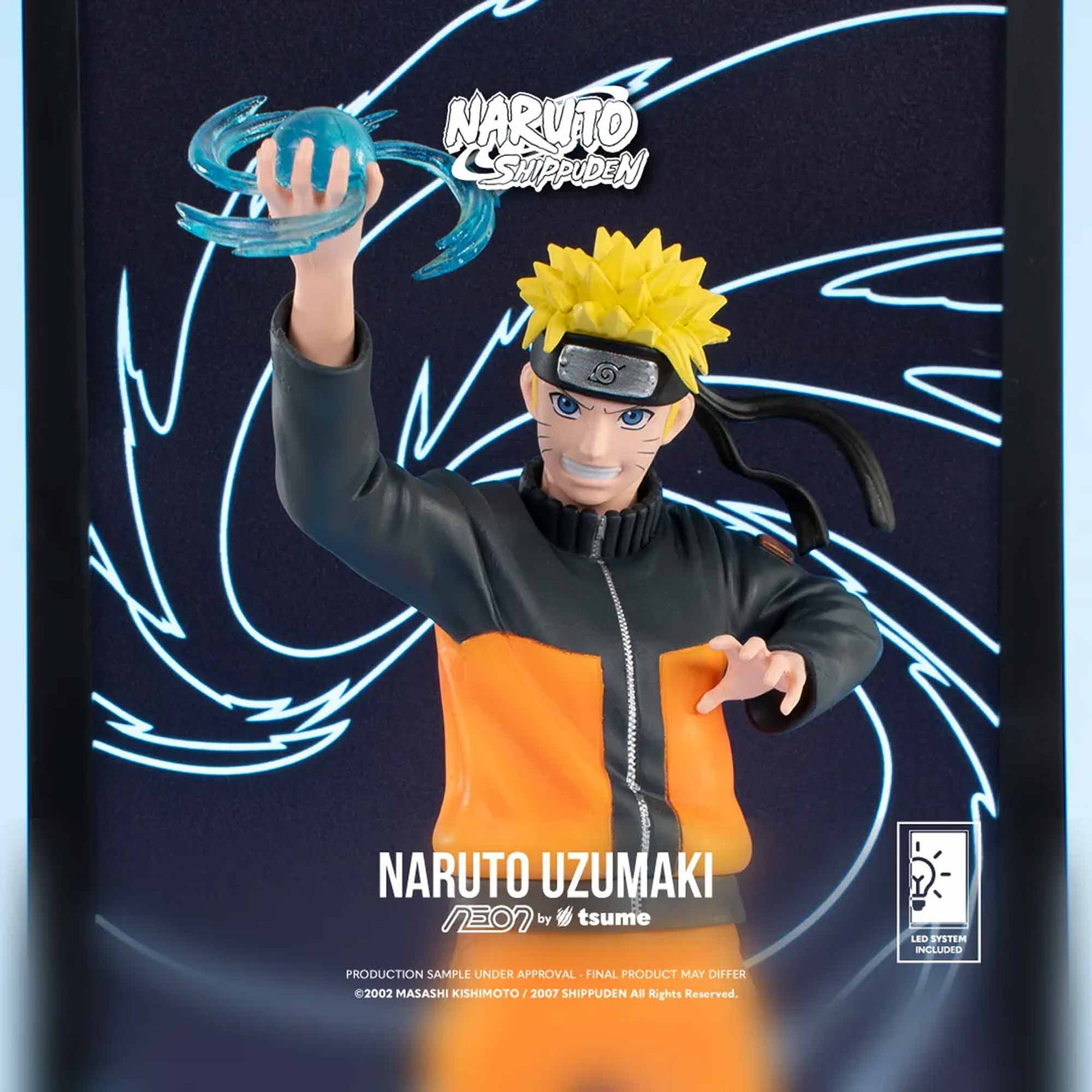 Naruto: Shippuden - Naruto Uzumaki -NEON Figur - Deko-Leuchte - 25 cm