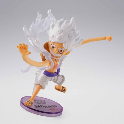 One Piece: Monkey D. Luffy (Gear 5 Ver.) - World Collectable & S.H. Figuarts - Exclusive Actionfigur - 8 cm