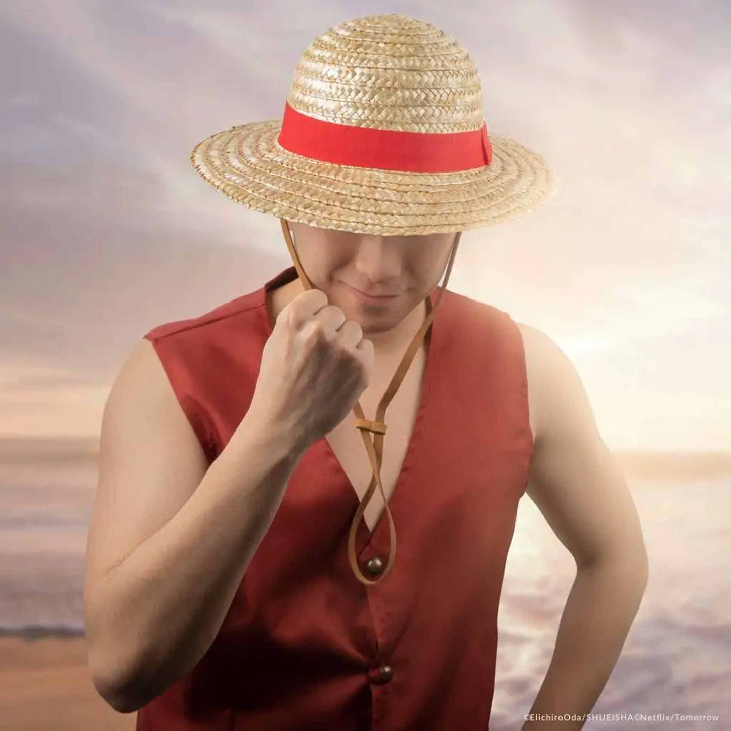 One Piece: Monkey D. Luffy Strohhut - Originalgetreue Replik (Massstab 1:1) von Cinereplicas