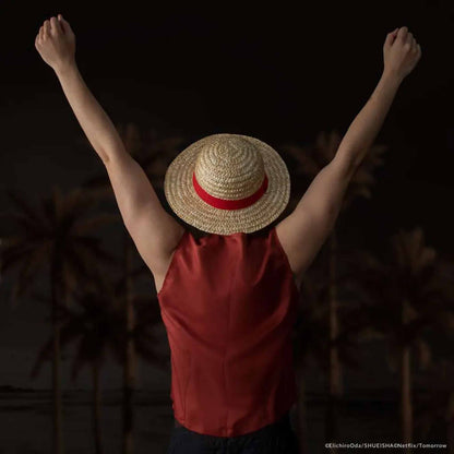 One Piece: Monkey D. Luffy Strohhut - Originalgetreue Replik (Massstab 1:1) von Cinereplicas