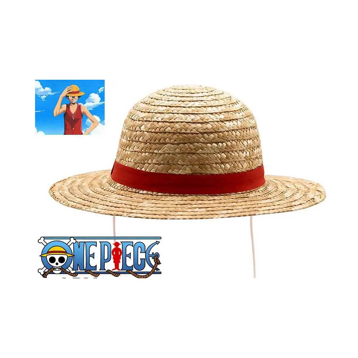One Piece: Monkey D. Luffy – Strohhut (V2) - Replik 1/1