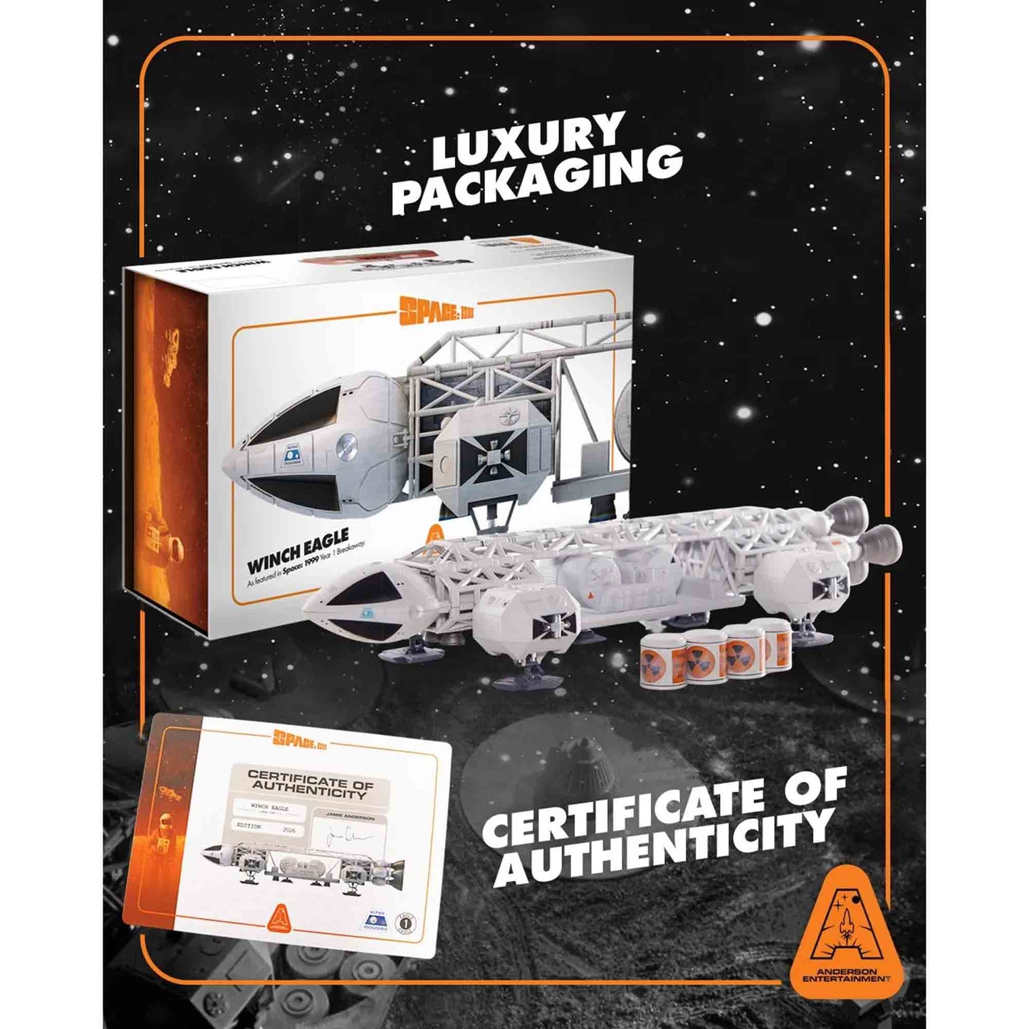 Space: 1999 Eagle Winch Module - Diecast Modell - Special Limited Edition