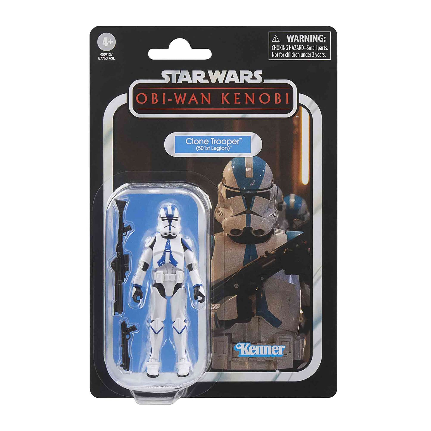 Star Wars: Vintage Collection - Kenner - Obi-Wan Kenobi - Clone Trooper (501st Legion) - Actionfigur - G0913 - 10 cm