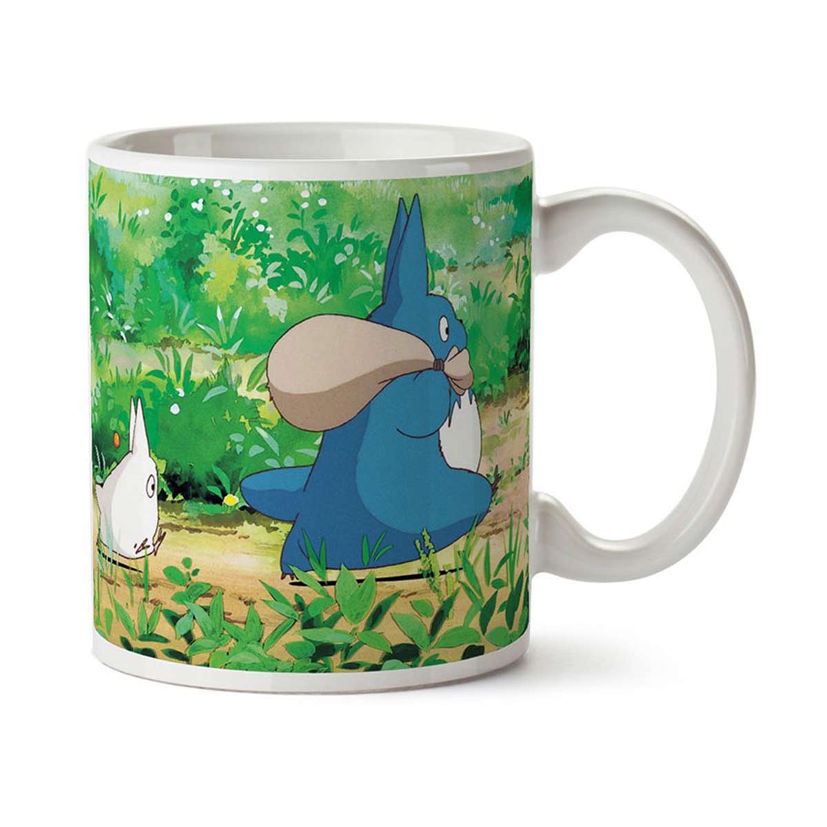 Studio Ghibli: Tasse / Kaffeetasse Weiss - Totoro White and Blue