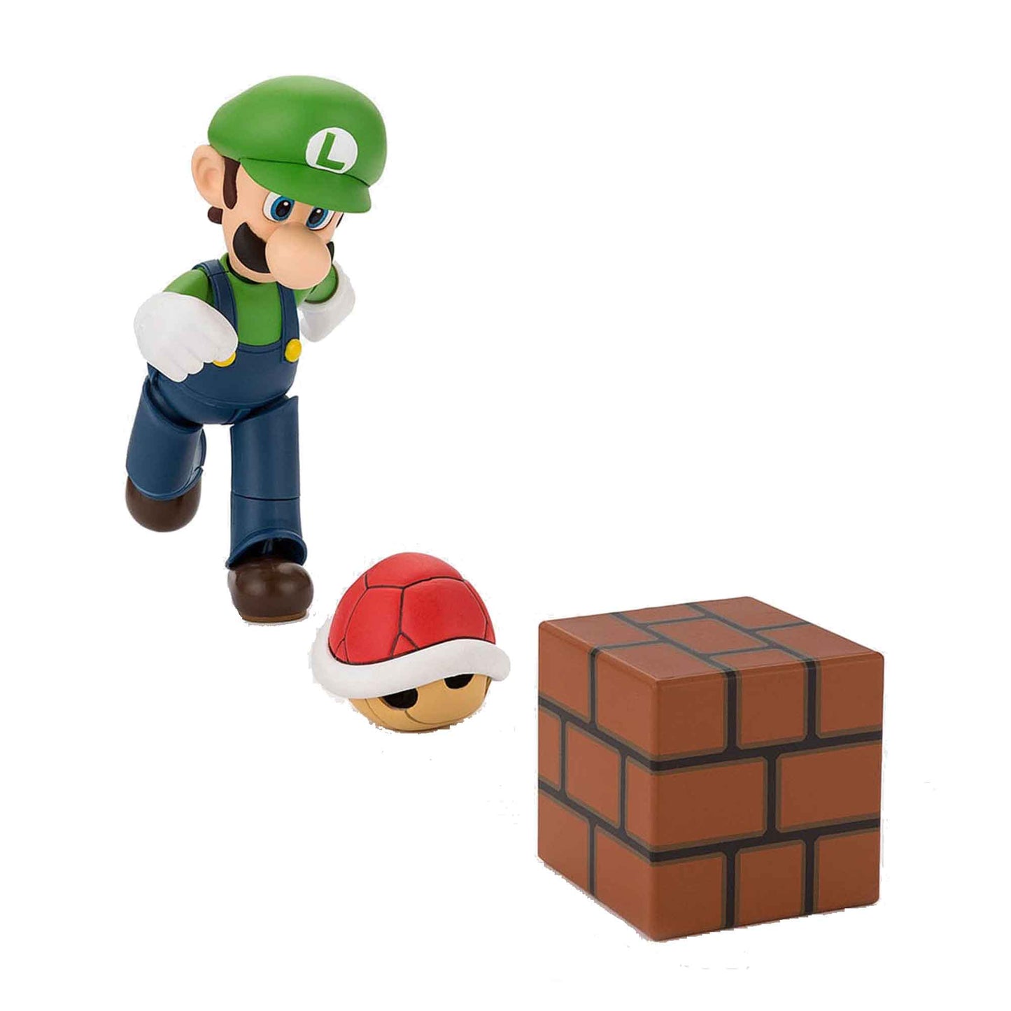 Super Mario: Luigi - S.H. Figuarts - Actionfigur - 11 cm