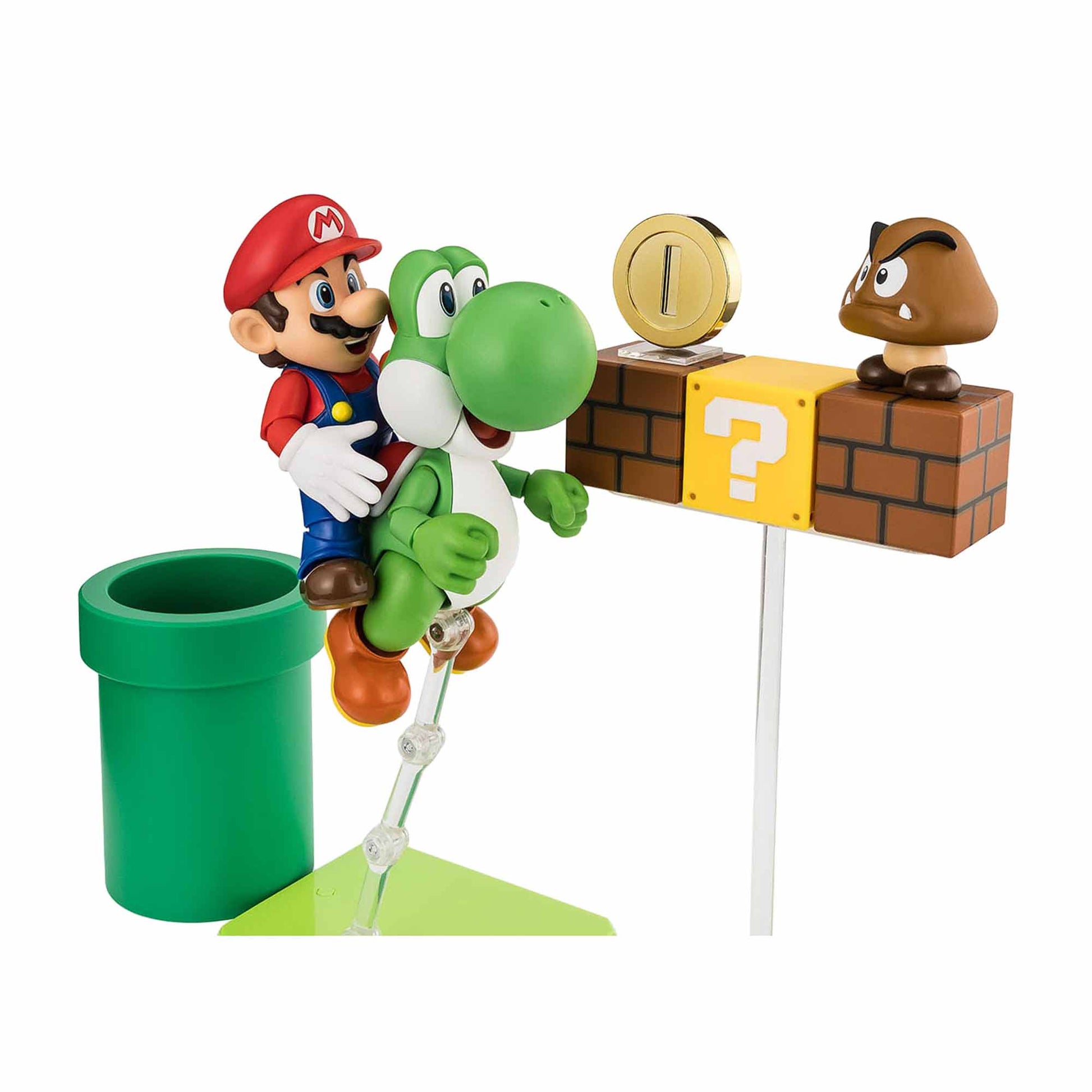 Super Mario: S.H. Figuarts - Actionfiguren-Zubehör Set