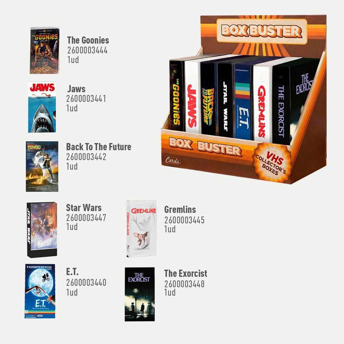 VHS Retro Box Buster - Gift Set - Limited Edition