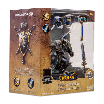 World of Warcraft: Human Warrior / Paladin - Figur 1/12 - 15 cm