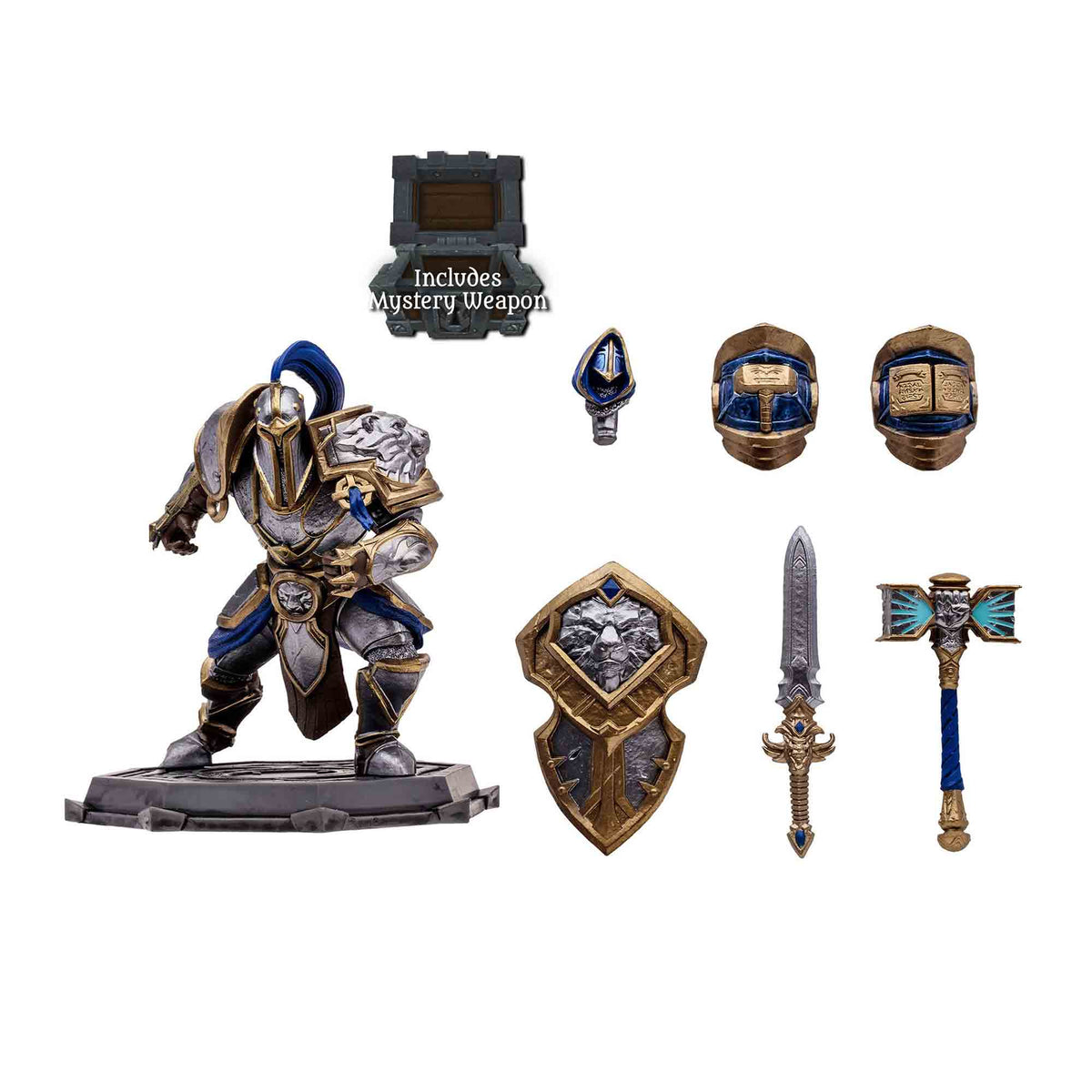 World of Warcraft: Human Warrior / Paladin - Figur 1/12 - 15 cm
