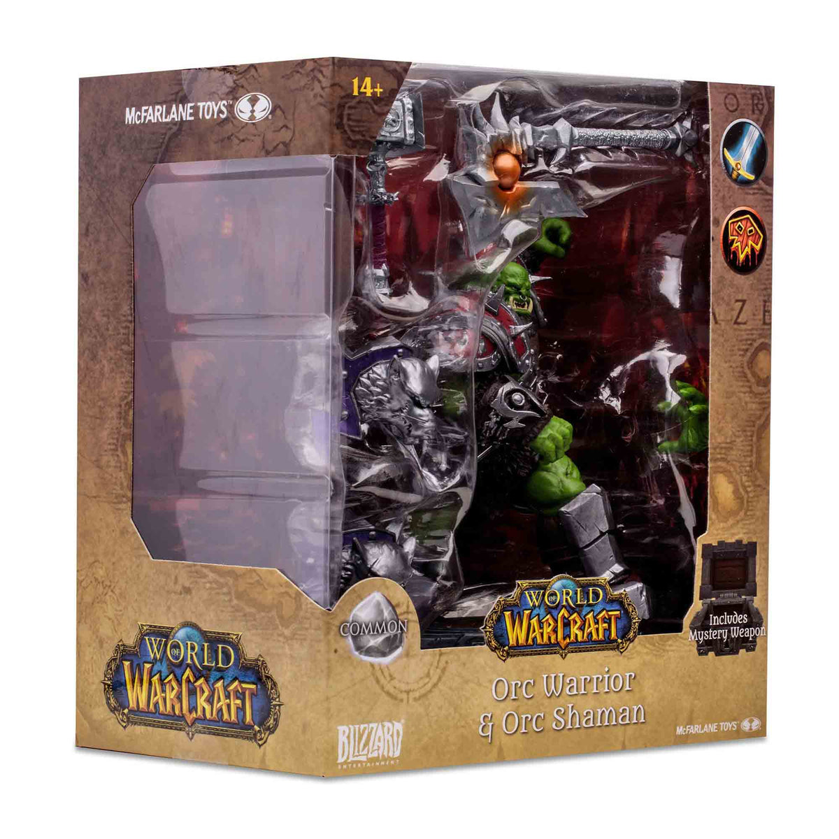 World of Warcraft: Orc Warrior / Shaman - Figur 1/12 - 15 cm