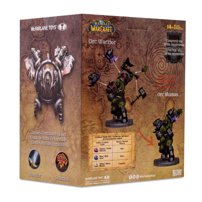 World of Warcraft: Orc Warrior / Shaman - Figur 1/12 - 15 cm