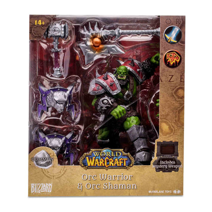 World of Warcraft: Orc Warrior / Shaman - Figur 1/12 - 15 cm
