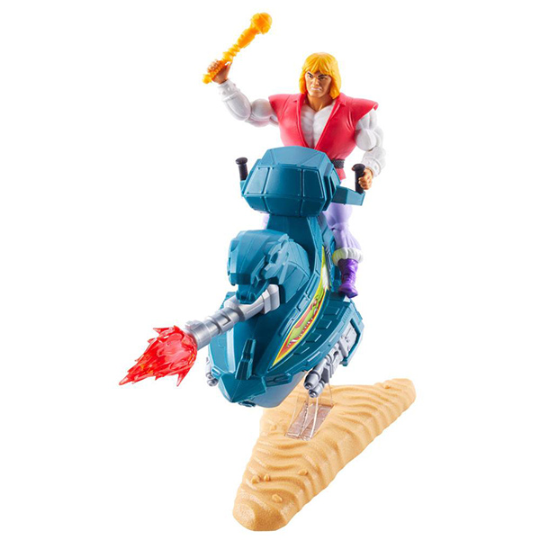 Masters of the Universe: Prince Adam & Sky Sled - Origins Actionfigur - 14 cm
