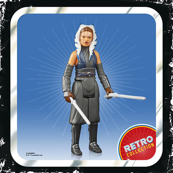 Star Wars: Retro Collection - Kenner - Mandalorina Ahsoka Tano - Actionfigur - F4459 - 10 cm