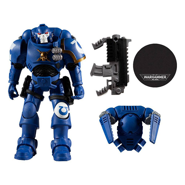 Warhammer 40k: Ultramarines Reiver with Bolt Carbine - Actionfigur - 18 cm