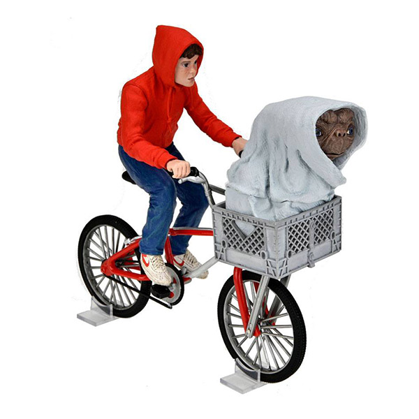 E.T. Der Ausserirdische: Elliott & E.T. on Bicycle - Actionfigur - 13 cm