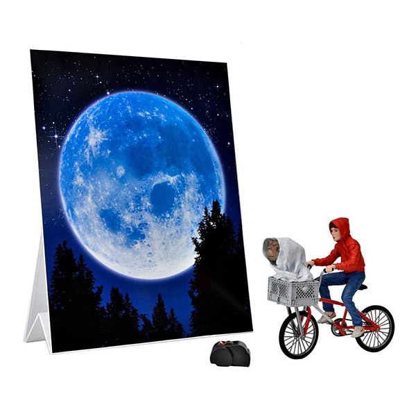 E.T. Der Ausserirdische: Elliott & E.T. on Bicycle - Actionfigur - 13 cm