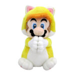 Super Mario: Katzen-Mario - Plüschfigur mit Magnet - 19 cm