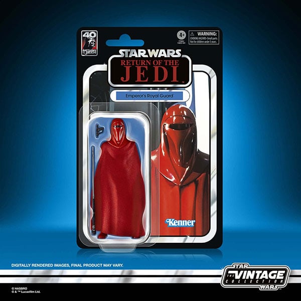 Star Wars: Black Series - 40th Anniversary - Emperors Royal Guard - F7083 - 15 cm