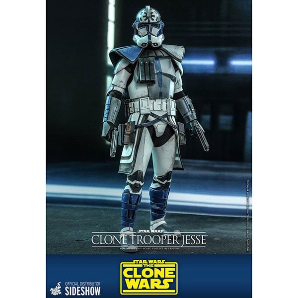 Hot Toys: Star Wars - The Clone Wars - Clone Trooper Jesse - Actionfigur 1/6 - 30 cm