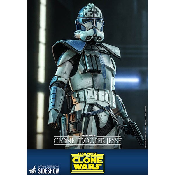 Hot Toys: Star Wars - The Clone Wars - Clone Trooper Jesse - Actionfigur 1/6 - 30 cm