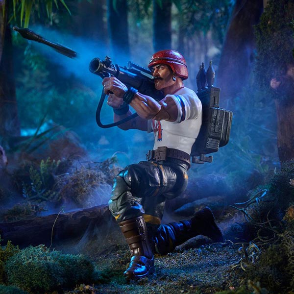 G.I. Joe: Classified Series - Tiger Force David L. Bazooka Katzenbogen -Actionfigur - F4756 - 15 cm