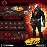 G.I. Joe: Destro - mit Leuchtfunktion - Actionfigur 1/12 - 17 cm